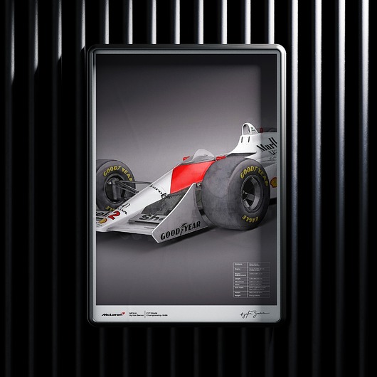 plakaty Plakat Motoryzacja -  McLaren MP4/4