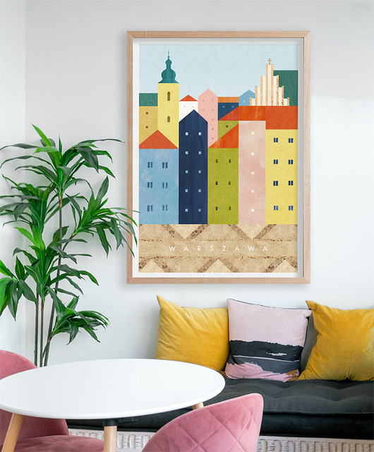 plakaty Plakat Warszawa - Stare Miasto