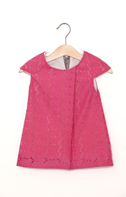Sukienka z asymetryczną plisą STAWBERRY vintage RoseandTito