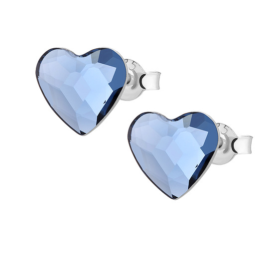 Kolczyki z serduszkiem Swarovski /809/ MYNESS