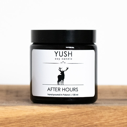 Świeca sojowa AFTER HOURS 120 ml -YUSH- yush