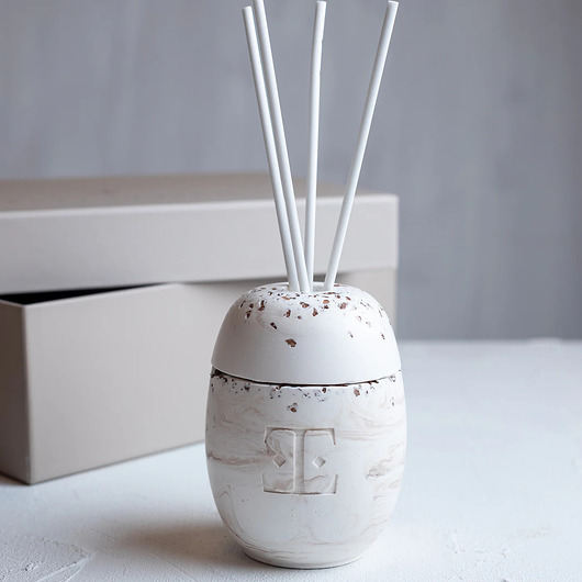 świeczniki i świece Dyfuzor w zestawie z patyczkami Moon and Fig Reed