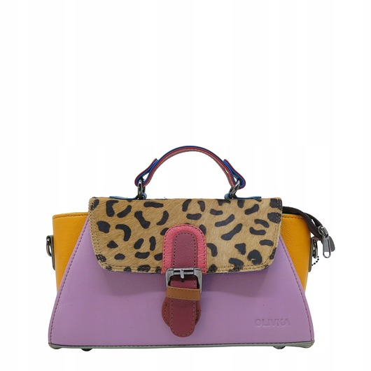 torby na ramię Torebka damska skórzana retro do ręki regulowany pasek elegancka eko OLIVKA