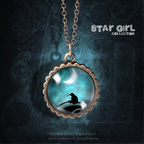 Star Girl collection - romantyczny medalik Ewa Saj Fotografie