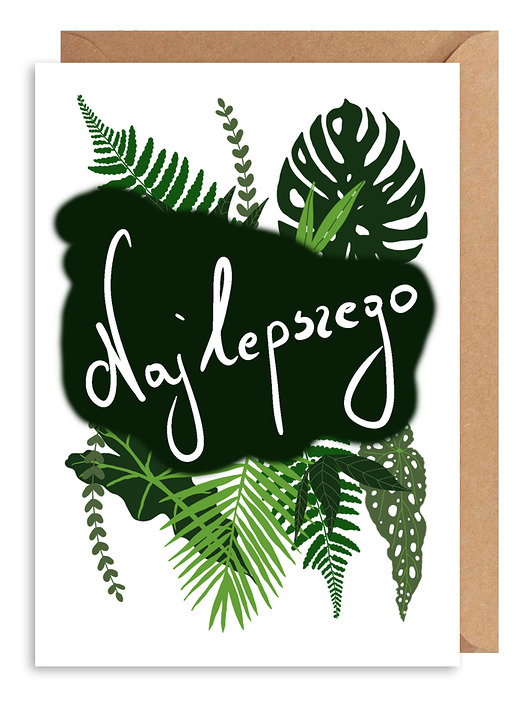 Kartka okazjonalna Najlepszego Gosia Sendlewska