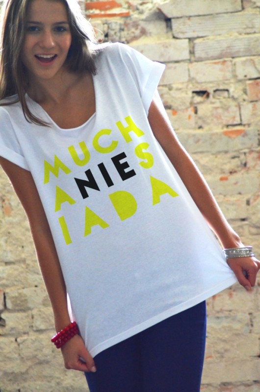 MUCHA NIE SIADA - Koszulka Oversize T-shirt XXXgreat as you
