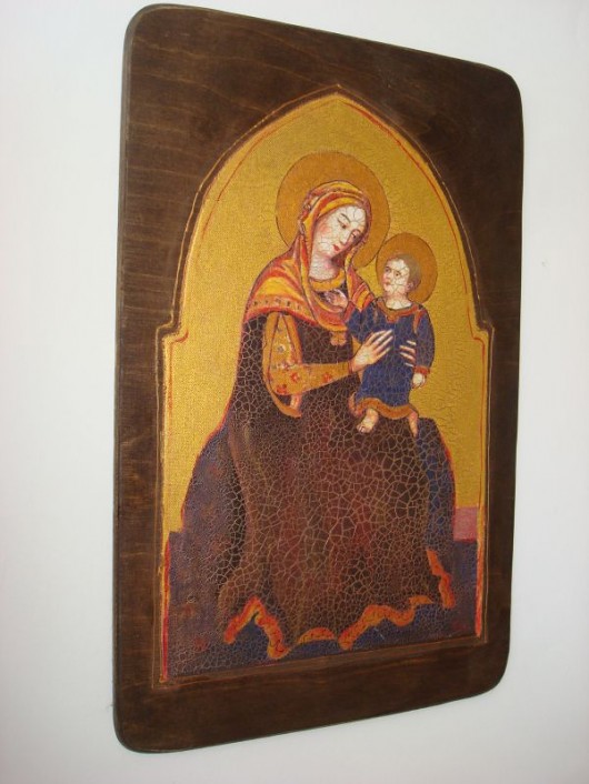 Ikona z Madonną misha szura