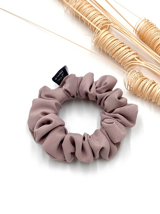 gumki do włosów Scrunchie Slim Fiolet zgaszony