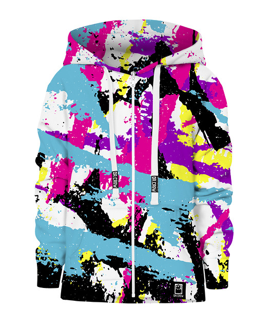 bluzy dla dziewczynki Bluza Zamek Dziewczynka DR.CROW Psychodelic G