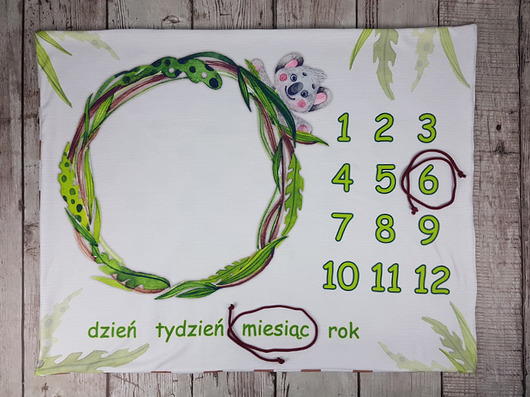FOTOkocyk FOTOmata kocyk mata do zdjęć 80x100 !  kid be