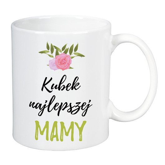 Kubek NAJLEPSZEJ MAMY Lawendowy Bazar