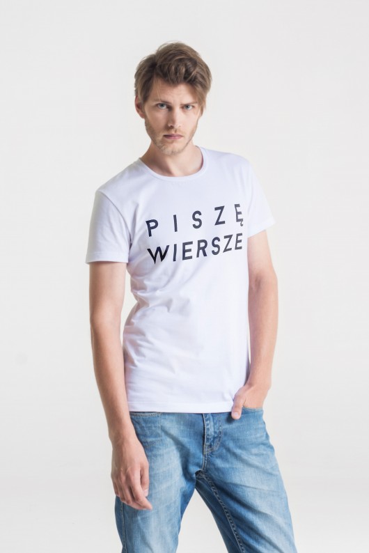 PISZĘ WIERSZE - MęskI T-shirt GAU great as You