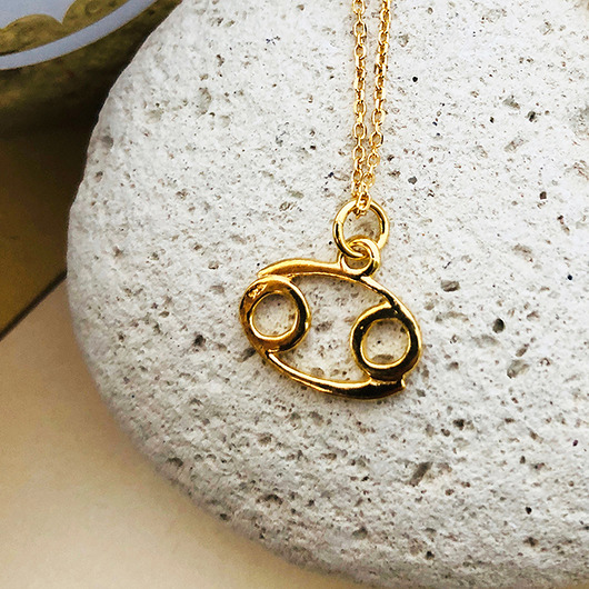 Naszyjnik znak zodiaku RAK, zodiac CANCER Anemon Atelier