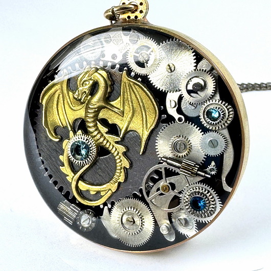 wisiory WISIOR - Dragon Beast Golden V - unikatowy prezent