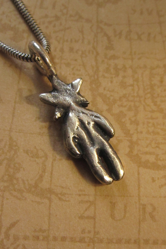 wisiory Zawieszka ze srebra Gwiezdny Przyjaciel