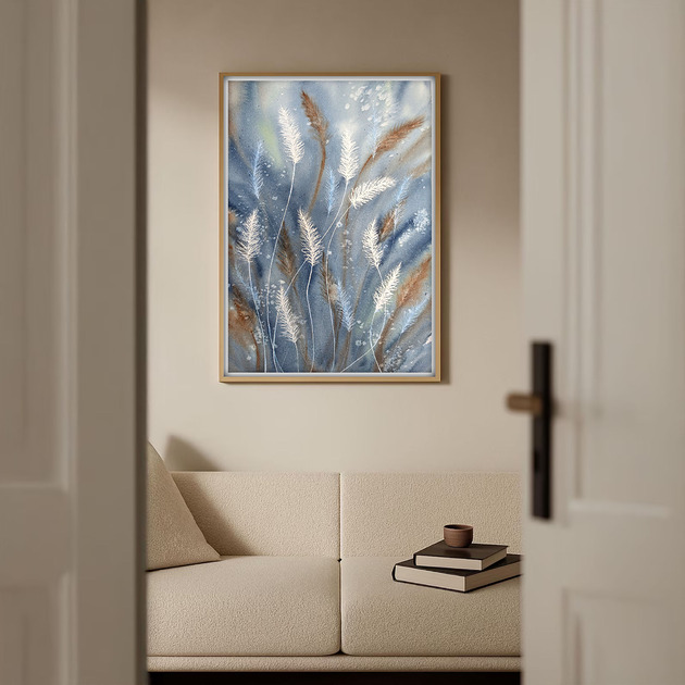 obrazy Oryginalna akwarela. Trawy A3