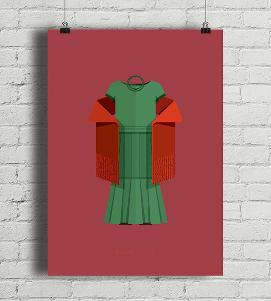 Frida Kahlo - plakat art giclee minimalmill
