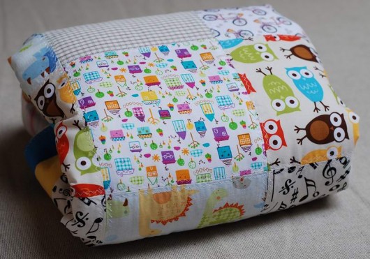 patchwork podszyty minky dla malucha ... iasio