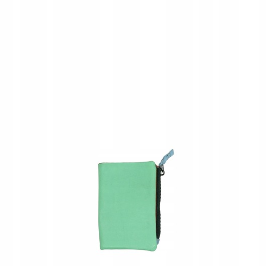 portfele damskie Portfel damski mały skórzany na prezent miejsce na banknoty monety OLIVKA