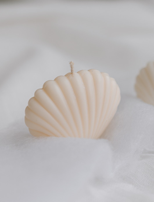 Świeca sojowa MUSZELKA mini 4 cm Lavender Shop