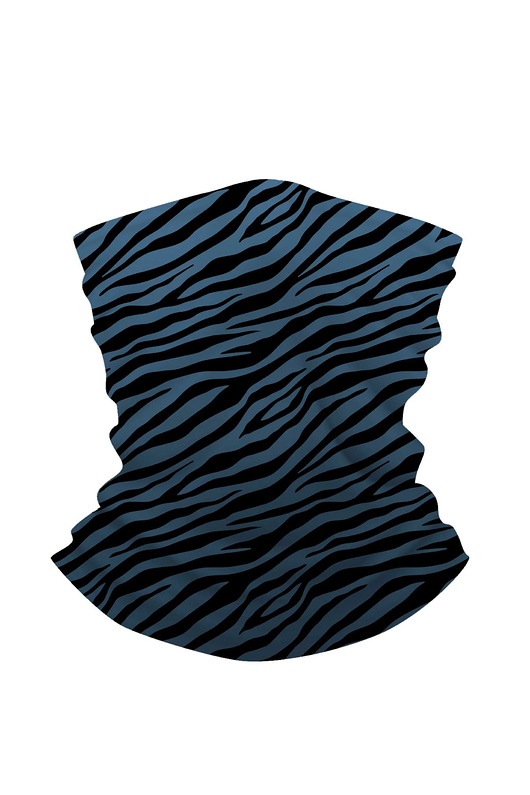 szale damskie Komin termoaktywny BLUE ZEBRA