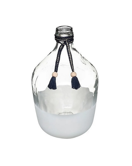 wazony Wazon Szklany z Chwostem Mrożony 38 cm