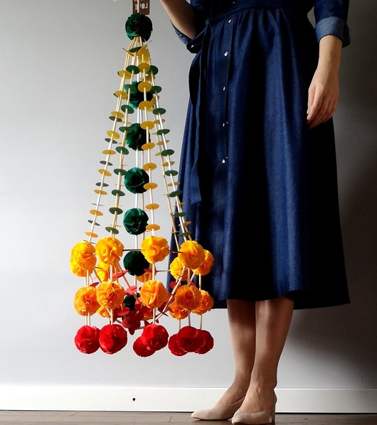 wianki Pająk ludowy