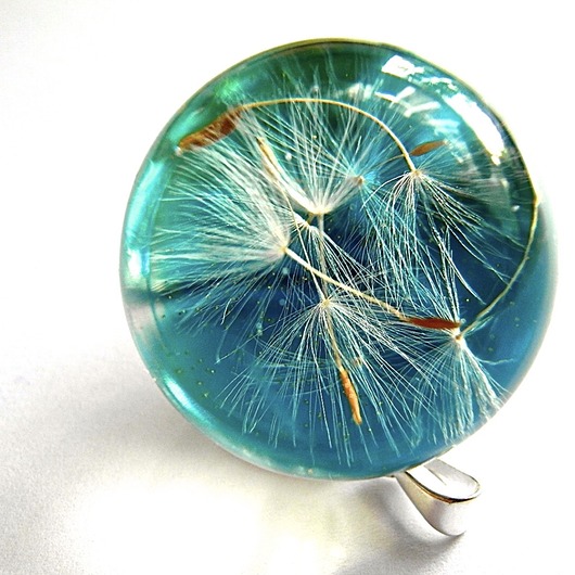  Wisiorek srebro i żywica Grol Jewellery
