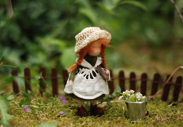 figurki i rzeźby Ania z Zielonego Wzgórza - Waldorf Toys