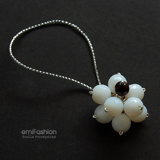 Zawieszka do telefonu - Agat i Granat MAREMI Jewelry