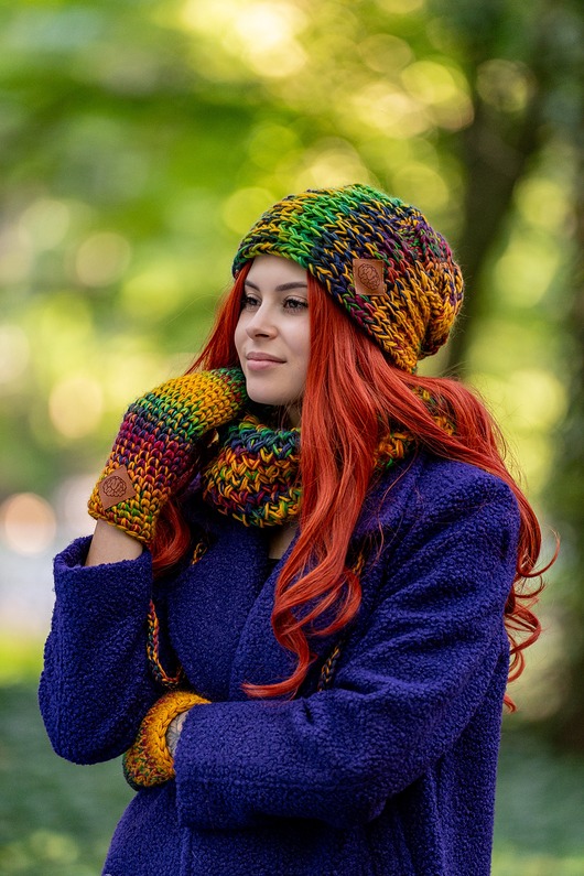 czapki damskie Czapka MERINO 100% This is it Kolory