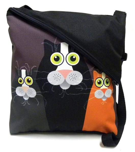 Torba listonoszka z kotami Gaul Designs