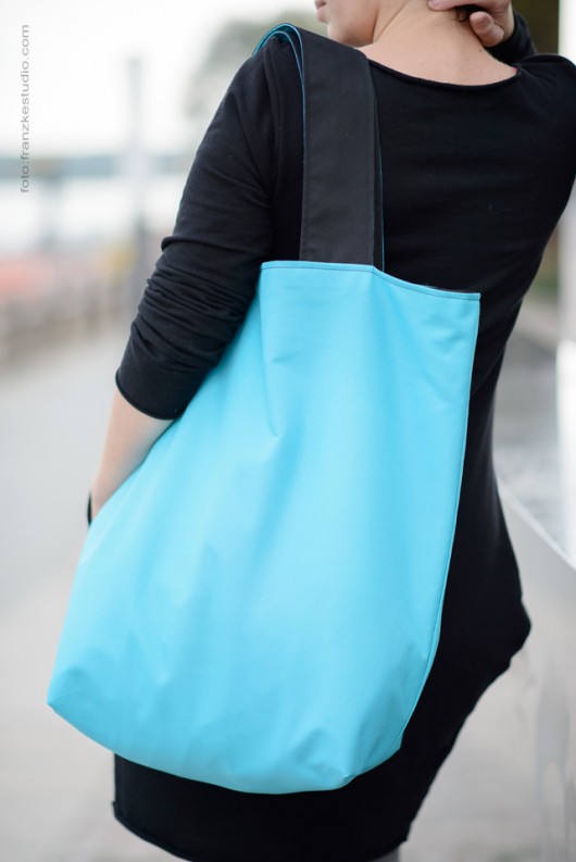 DUAL czarna/niebieska BandaBag