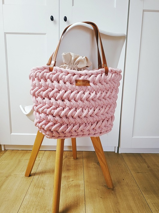 torby na ramię Torba koszyk ze sznurka " Picnic Basket"