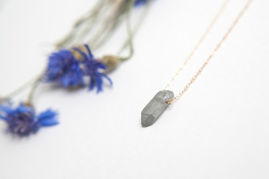 MOKAVE Crystal Fine Gold Gray MOKAVE