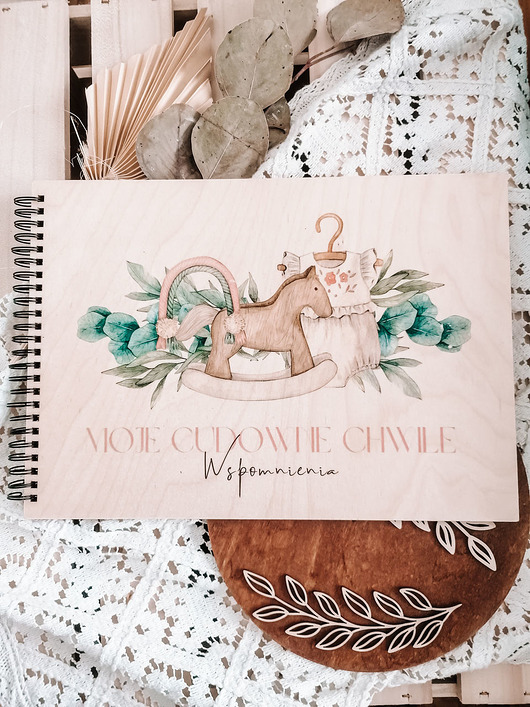 kartki, zaproszenia na chrzest CUTE VINTAGE  album prezent dla dziewczynki  baby shower,roczek, chrzest