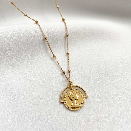 Naszyjnik z monetą Arc Coin Sistone by MS