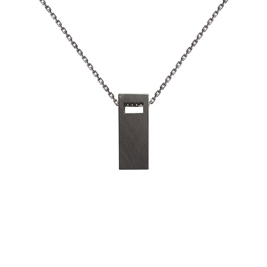 wisiory MONOLITH big / black necklace