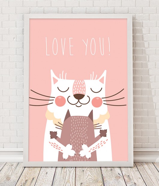 Obrazek A3 - Love You Desihome