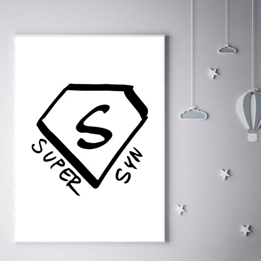 super syn Skandynawski plakat  Plakatowka