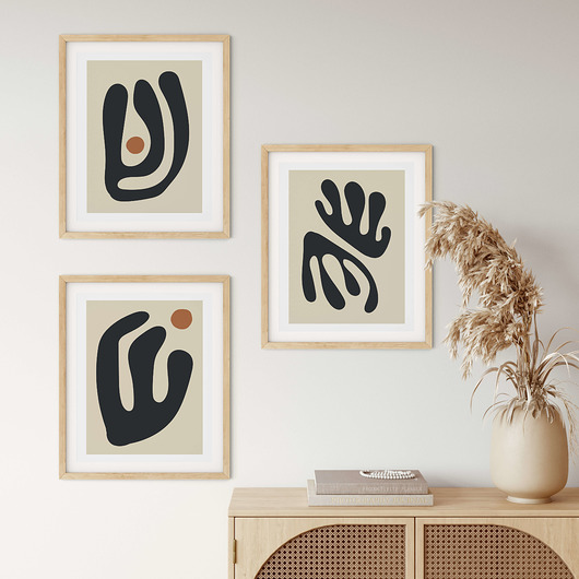Zestaw dwóch plakatów Boho wall no. 3 myscandi
