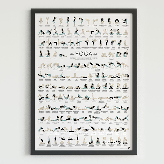 Plakat JOGA  Follygraph