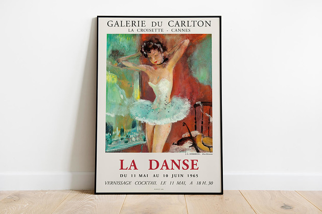 plakaty Jean Gabriel Domergue  - Exhibition Poster