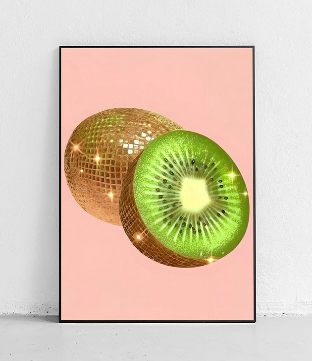 plakaty Plakat Złote kiwi 
