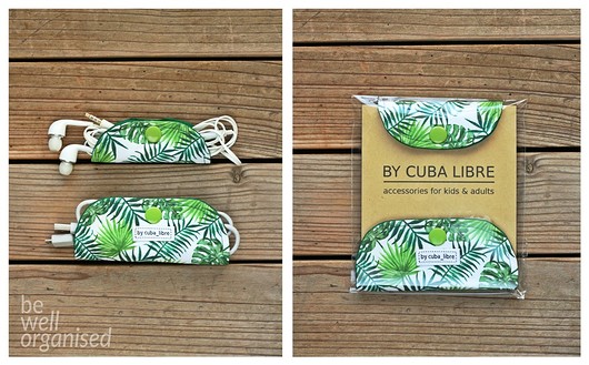 2 uchwyty na kabelki - Liście cuba libre