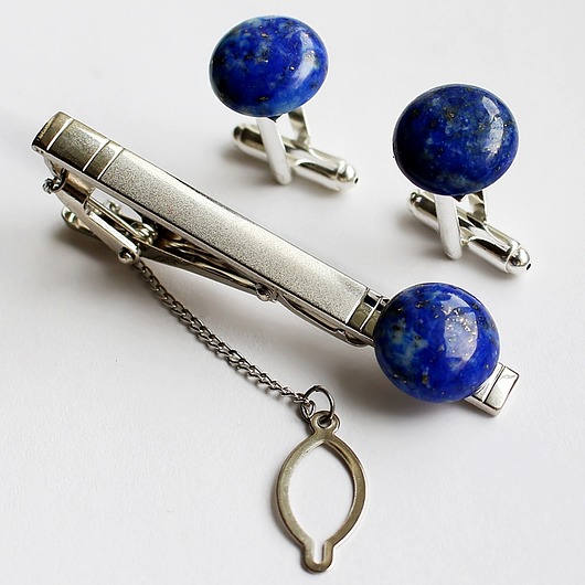 Komplet spinek z lapis lazuli KEIT