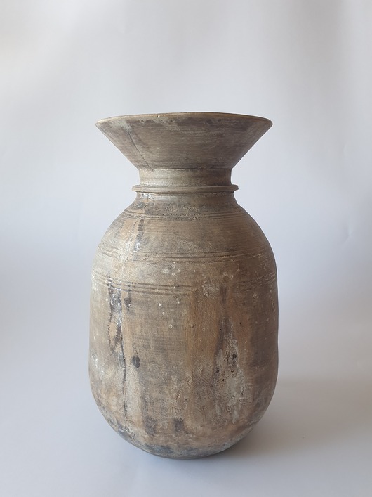wazony Wazon drewniany vintage 26/16 cm nr.01