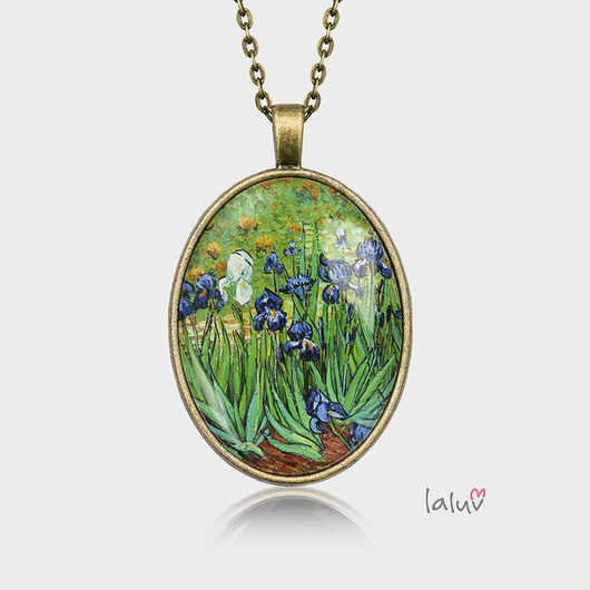 Medalion owalny IRYSY VAN GOGH laluv