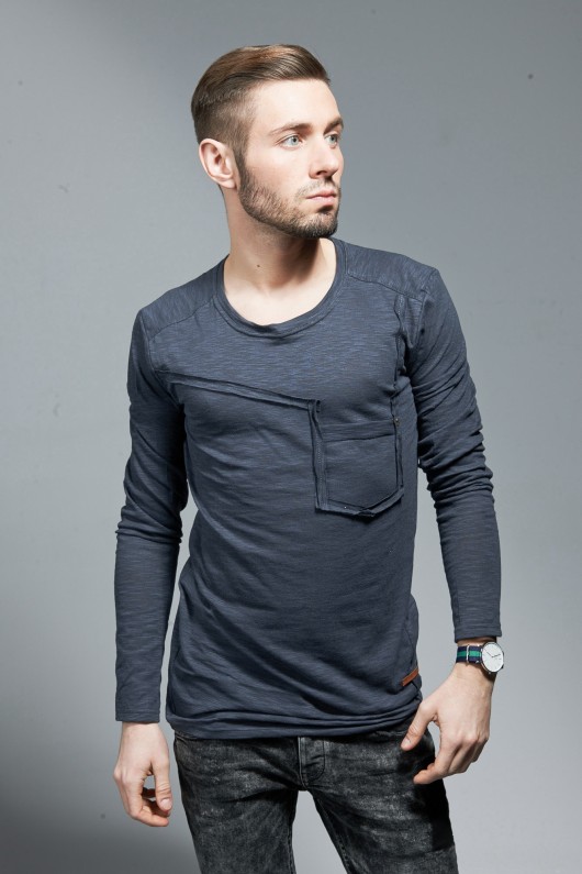 Longsleeve 01/15 Men Grey ChoSo