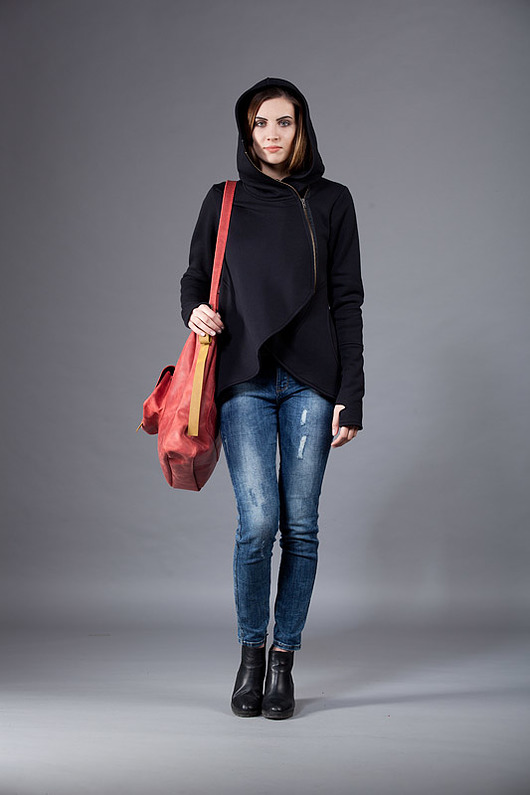 Bluza damska, asymetryczna Basa NavahoClothing